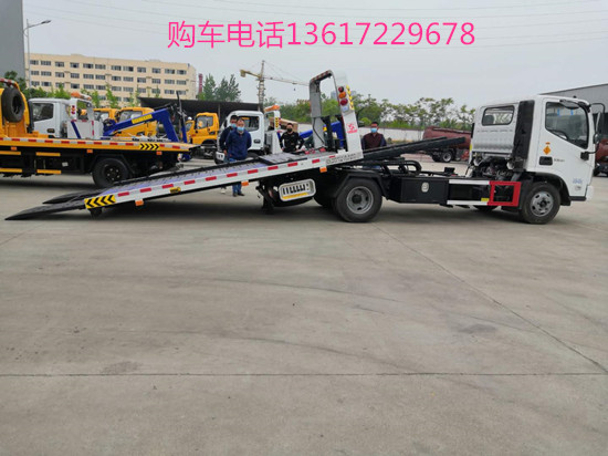 國六歐馬可藍牌清障車