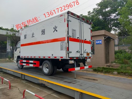 江鈴順達易燃氣體廂式運輸車(國六）
